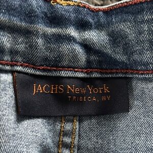 JACHS New York Men's Slim Straight Jeans - Blue